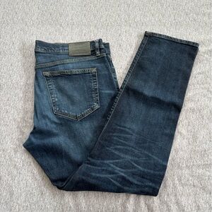 Lucky Brand Dark Indigo 121 Slim Straight Jeans